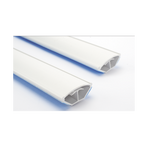 El Kit de Canaleta 90° Con División Ideal Para Organizar y Ocultar cables en esquinas o en instalaciones con ángulos de 90°., Con Cinta Adhesiva Para una Instalación Más Rápida, (5601-01250)