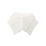 El Kit de Canaleta 90° Con División Ideal Para Organizar y Ocultar cables en esquinas o en instalaciones con ángulos de 90°., Con Cinta Adhesiva Para una Instalación Más Rápida, (5601-01250)