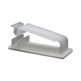 Clip Organizador de Cables Auto-Adherible Diseñado Para Sujetar y Organizar Cables Sin Necesidad de Perforar Muros, Paquete con 5 Piezas, (3501-01001)