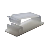 Clip Organizador de Cables Auto-Adherible Diseñado Para Sujetar y Organizar Cables Sin Necesidad de Perforar Muros, Paquete con 5 Piezas, (3501-01001)