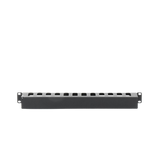 Organizador de cables horizontal de 19", 1UR