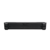 Tapa Ciega Estándar de 19in, Compatible con Racks con Rieles de Orificio Cuadrado, Instalación sin Herramienta, Plano, 2 UR, Color Negro