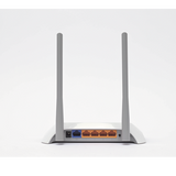 Router Inalámbrico para WISP con Configuración de fábrica personalizable, 2.4 GHz, 300 Mbps, 4 Puertos LAN 10/100 Mbps, 1 Puerto WAN 10/100 Mbps, control de ancho de banda