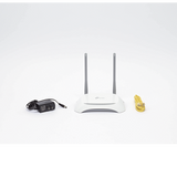 Router Inalámbrico para WISP con Configuración de fábrica personalizable, 2.4 GHz, 300 Mbps, 4 Puertos LAN 10/100 Mbps, 1 Puerto WAN 10/100 Mbps, control de ancho de banda