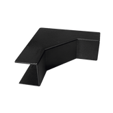 Esquinero Interior Color Negro de PVC Auto Axtinguible, Para Canaleta TMK-1720-N-CC (5220-02003)