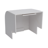 Esquinero Exterior Color Blanco de PVC Auto Axtinguible, Para Canaleta TMK-4577 (5510-02001)