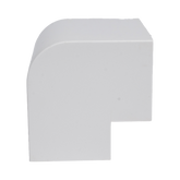 Esquinero Exterior Color Blanco de PVC Auto Axtinguible, Para Canaleta TMK-4577 (5510-02001)