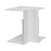 Esquinero Interior Color Blanco de PVC Auto Axtinguible, Para Canaleta TMK-4577 (5520-02001)