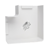 Sección en "L" Color Blanco de PVC Auto Extinguible, Para Canaleta TMK-4577 (5530-02001)