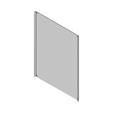 Placa Interior Trasera Metálica para Gabinete TXG-0149