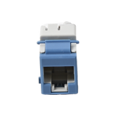 Jack UltraMAX Cat6A, UTP, Tipo Keystone, Color Azul, Punch Down