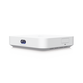 UniFi Cloud Gateway MAX, Router con todos los servicios UniFi, administra hasta 30 dispositivos UniFi y 300 clientes. 1 pto WAN 2.5G, 4 pts LAN 1G (uno configurable como WAN), seguridad IDS/IPS, VPN, bloqueo de apps/URLs, 512 GB memoria interna