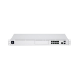 UniFi OS Console: Dream Machine Pro, con 1 puerto WAN Gigabit RJ45, 1 puerto WAN 10G SFP+ / 8 puertos LAN Gigabit RJ-45, y una bahía de HDD 3.5" (No incluye HDD), Integra todas las aplicaciones UniFi