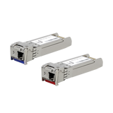 UFiber Módulo SFP+, transceptor MiniGibic MonoModo 10 Gbps, distancia 10 km, un conector LC