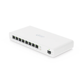 UISP Switch Gigabit PoE Pasivo de Capa 2 con 8 Puertos para Implementaciones MicroPoP