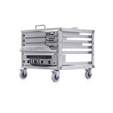 UniFi Rack Móvil de 6 Unidades, incluye 1 patchpanel de 24 puertos Gigabit, no requiere herramientas para armarse, incluye ruedas.