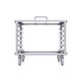 UniFi Rack Móvil de 6 Unidades, incluye 1 patchpanel de 24 puertos Gigabit, no requiere herramientas para armarse, incluye ruedas.