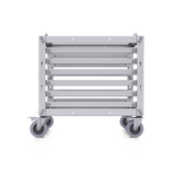 UniFi Rack Móvil de 6 Unidades, incluye 1 patchpanel de 24 puertos Gigabit, no requiere herramientas para armarse, incluye ruedas.