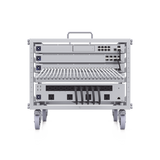 UniFi Rack Móvil de 6 Unidades, incluye 1 patchpanel de 24 puertos Gigabit, no requiere herramientas para armarse, incluye ruedas.