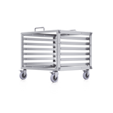 UniFi Rack Móvil de 6 Unidades, incluye 1 patchpanel de 24 puertos Gigabit, no requiere herramientas para armarse, incluye ruedas.