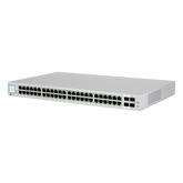 Switch UniFi administrable de 48 puertos 10/100/1000, 2 SFP y 2 SFP+, Sin PoE