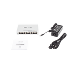 Switch UniFi Administrable capa 2 de 8 puertos Gigabit (4 Puertos Gigabit PoE 802.3af y 4 puertos Gigabit ethernet) 60W