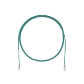 Cable de Parcheo TX6, UTP Cat6, Diámetro Reducido (28AWG), Color Verde, 30ft