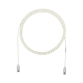 Cable de Parcheo TX6, UTP Cat6, Diámetro Reducido (28AWG), Color Gris, 7ft