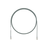 Cable de Parcheo UTP Cat6A, CM/LSZH, Diámetro Reducido (28AWG), Color Verde, 1ft