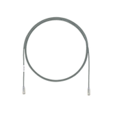 Cable de Parcheo UTP Cat6A, CM/LSZH, Diámetro Reducido (28AWG), Color Gris, 1 ft