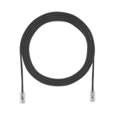 Cable de Parcheo UTP Cat6A, CM/LSZH, Diámetro Reducido (28AWG), Color Negro, 5ft
