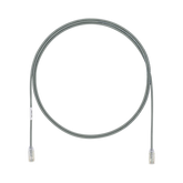 Cable de Parcheo UTP Cat6A, CM/LSZH, Diámetro Reducido (28AWG), Color Gris, 7ft