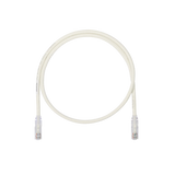 Cable de Parcheo UTP, Cat6A, 26 AWG, CM, Color Blanco Mate, 5ft