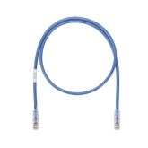 Cable de Parcheo UTP, Cat6A, 26 AWG, CM, Color Azul, 7ft