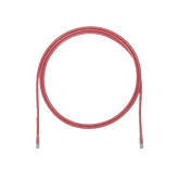 Cable de Parcheo UTP, Cat6A, 24 AWG, CM, Color Rojo, 17ft