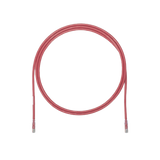 Cable de Parcheo UTP, Cat6A, 24 AWG, CM, Color Rojo, 17ft