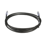 Cable de Parcheo UTP, Cat6A, 24 AWG, CM, Color Negro, 3ft