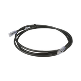 Cable de Parcheo UTP, Cat6A, 24 AWG, CM, Color Negro, 3ft