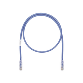 Cable de Parcheo UTP, Cat6A, 24 AWG, CM, Color Azul, 50ft