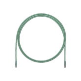 Cable de Parcheo UTP, Cat6A, 24 AWG, CM, Color Verde, 5 ft