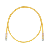 Cable de Parcheo TX6, UTP Cat6, 24 AWG, CM, Color Amarillo, 10ft