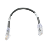 Cable de Parcheo TX6, UTP Cat6, 24 AWG, CM, Color Negro, 1ft