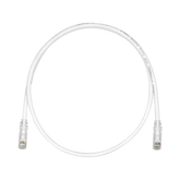 Cable de Parcheo TX6, UTP Cat6, 24 AWG, CM, Color Blanco Mate, 30ft