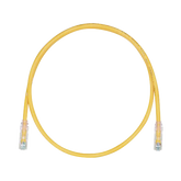 Cable de Parcheo TX6, UTP Cat6, 24 AWG, CM, Color Amarillo, 3ft