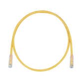 Cable de Parcheo TX6, UTP Cat6, 24 AWG, CM, Color Amarillo, 5ft