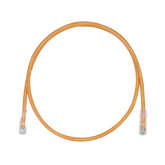Cable de Parcheo TX6, UTP Cat6, 24 AWG, CM, Color Naranja, 8 Metros