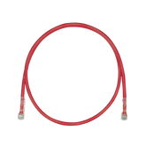Cable de Parcheo TX6, UTP Cat6, 24 AWG, LSZH, Color Rojo, 8 metros