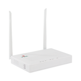 ONU Dual G/EPON con Wi-Fi en 2.4 GHz + 4 puertos LAN Gigabit, hasta 300 Mbps vía inalámbrico