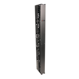 Organizador RouteIT Vertical Sencillo de 45UR, Fabricado en Acero Laminado en Frío 16AWG, 6in (152mm) de Ancho