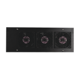 Kit de 3 ventiladores, para Enfriamiento en Gabinetes Siemon, 120 VCA, Plug 5-15P